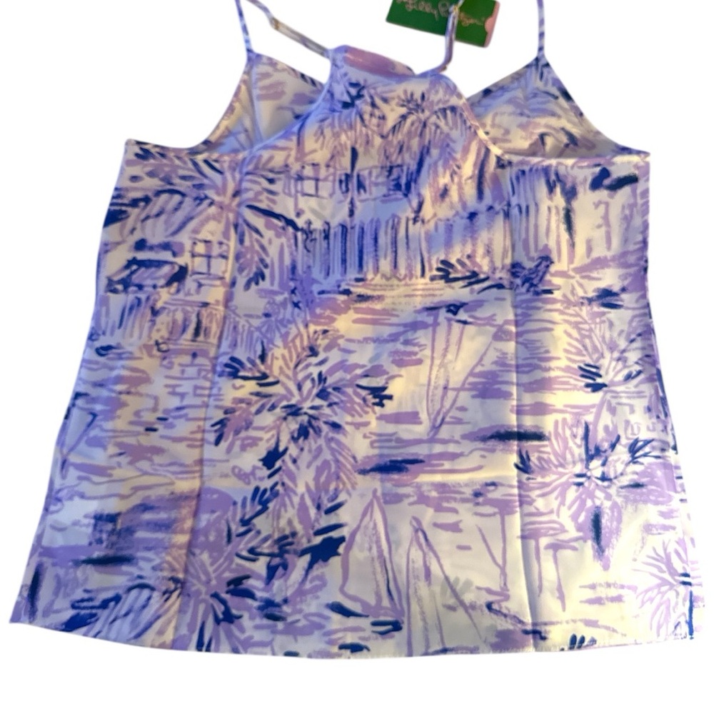 Lily Pulitzer Lilac Verben Cami size S NWT VS-5 - Picture 3 of 4